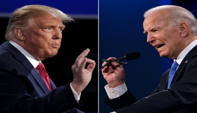 Trump in frenetic dark campaign, Biden predicts victory