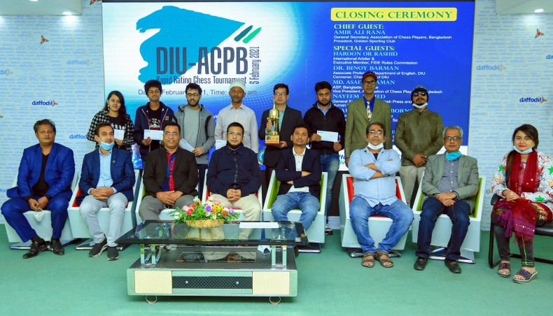 Closing and prize giving ceremony of international rating chess