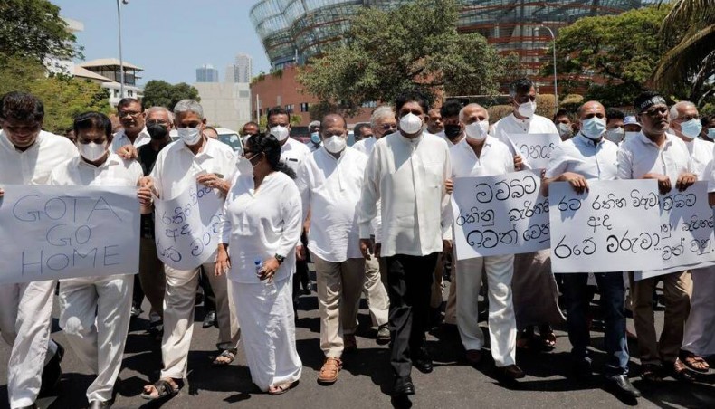 New Age | Four Ministers Sworn Into New Sri Lankan Cabinet Amid Crisis