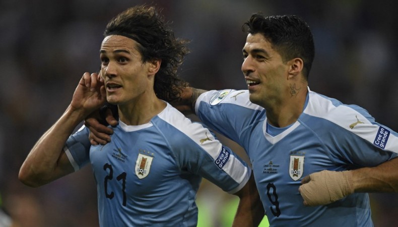 Uruguay's Suarez, Cavani picked for 4th World Cup, injured Araujo in