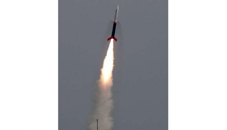 First privately built Indian space rocket launche