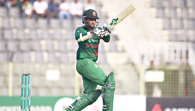 New Age | Shakib 2nd Bangladeshi to reach 7,000 ODI runs