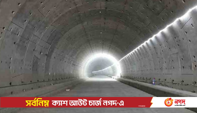 Karnaphuli Tunnel’s 98pc work complete