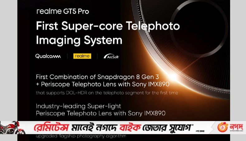 realme to bring GT5 Pro with Super-core Telephoto Imaging System