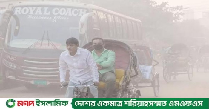 Air in Dhaka world’s fifth worst Monday morning