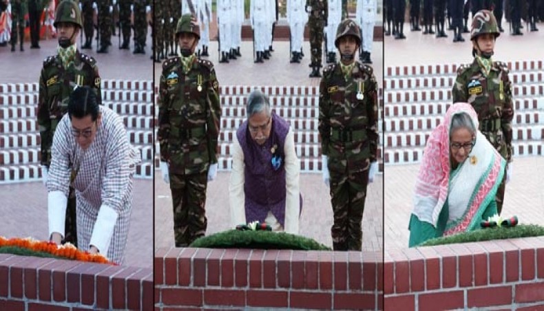 New Age | President, PM, Bhutanese king pay tribute to Liberation War ...